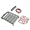 thumbnail image 2 of RC Porte-Bagages de Toit, Simulation Détaillée Portable RC Voiture Toit Rack en Plastique avec Abat-Jour pour 1/10 1/12 1/14 Universel RC Voiture Ronde, 2 of 8