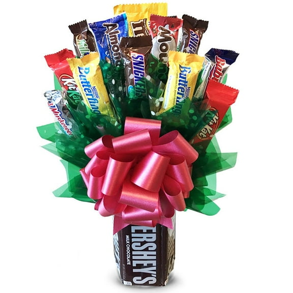 From You Flowers - Our Favorite Chocolate Candy Bouquet for Birthday, Anniversary, Get Well, Congratulations, Thank You, All Occasions