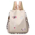 thumbnail image 1 of Mochila de bordado de moda para mujer oso de fresa vestir, 1 of 1