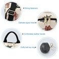 thumbnail image 7 of FORMRS Women's Travel Backpack Purse Anti-Theft Hidden Pockets Casual Shoulder Bag, Beige Christmas Gift Pattern, 7 of 7