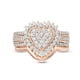 thumbnail image 3 of Ganfancp Señoras de La Moda de La Boda de Oro de Diamantes de Dos Piezas Set Ofertas Del Día Liquidación Un Juego de Anillos., 3 of 7