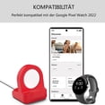 thumbnail image 3 of Soporte Compatible con la Estación de Carga de Google Pixel Watch, Soporte de estación de Carga Base de Silicona para Google Pixel Watch 2022 Rojo, 3 of 7