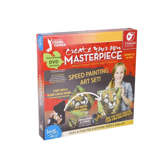 Set de pintura Fishwick #2 Speed Easy Fun Art Kit