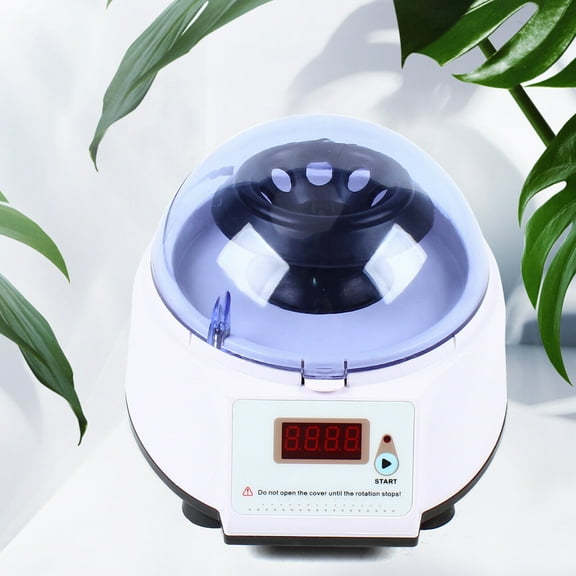 Miumaeov Electric Centrifuge Machine 4000RPM Lab Benchtop Microcentrifuge Machine with Rotor