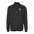 thumbnail image 2 of Men's Cutter & Buck Black XULA Gold Traverse Camo Print Stretch Quarter-Zip Pullover Top, 2 of 3