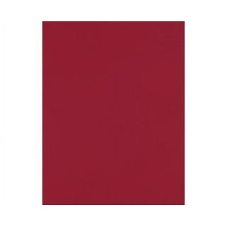 Hamilco Colored Cardstock Scrapbook Paper 8.5 inch x 11 inch Crimson Red Color Card Stock Paper 50 Pack