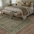 thumbnail image 3 of BERTHMEER 8'x10' Area Rugs for Living Room Vintage Taupe Rugs for Bedroom Office Machine Washable Large Farmhouse Dining Room Oriental Carpets Non Slip Traditional Distressed Rugs, 3 of 7