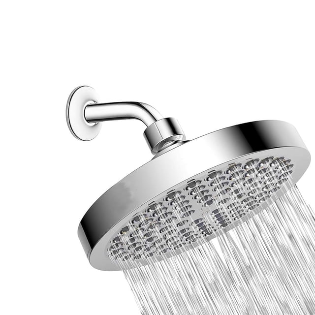 Billuyoard Cabezal de ducha de flujo enorme, refuerzo de ducha, cabezal de ducha de galvanoplastia completa, cabezal de ducha pequeño, boquilla de ducha de Juegos de accesorios de baño No.1 Billuyoard HA026760-01
