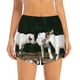 thumbnail image 2 of Balery Cute Goat Baby Pantalones cortos deportivos para mujer con forro y dos bolsillos, elásticos, para entrenamiento, gimnasio, yoga-X-Large, 2 of 7
