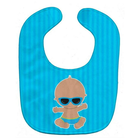 Carolines Treasures BB8652BIB Beach Baby Boy Sunglasses Baby Bib