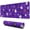 Halloween Purple Spider-1, variant on Long Mouse Pads for Desk,Halloween Purple Spider Web Pattern Desk Mats on Top Of Desks, Desk Mouse Pad Extra Large with 3mm Non-Slip Base and Stitched Edge for Gaming,Office,Work,Home 31.5x11.8in