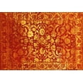 thumbnail image 1 of Ahgly Company Indoor Rectangle Abstract Yellow Contemporary Area Rugs, 7' x 9', 1 of 4