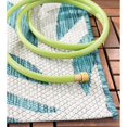 thumbnail image 2 of SAFAVIEH Courtyard Tecon Corals Indoor/Outdoor Area Rug, Blue/Grey, 5'3" x 7'6", 2 of 2