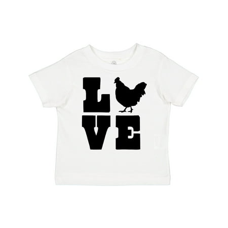 

Inktastic Love Chickens Gift Toddler Boy or Toddler Girl T-Shirt