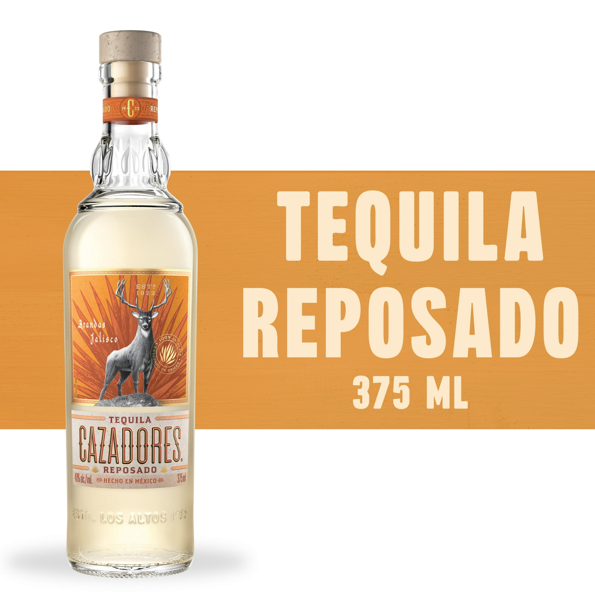 Tequila CAZADORES Reposado - 375 mL Bottle