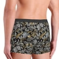 thumbnail image 3 of Uemuo Rose Flowers Pattern Men's Boxer Briefs,Trunk Anti-Chafing,Comfortable, Durable, and Stylish Underwear-Small, 3 of 9