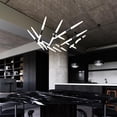 thumbnail image 5 of Sonneman 2895.25 Ballet 13 Light 27" Wide Led Abstract Multi Light Pendant - Black, 5 of 7