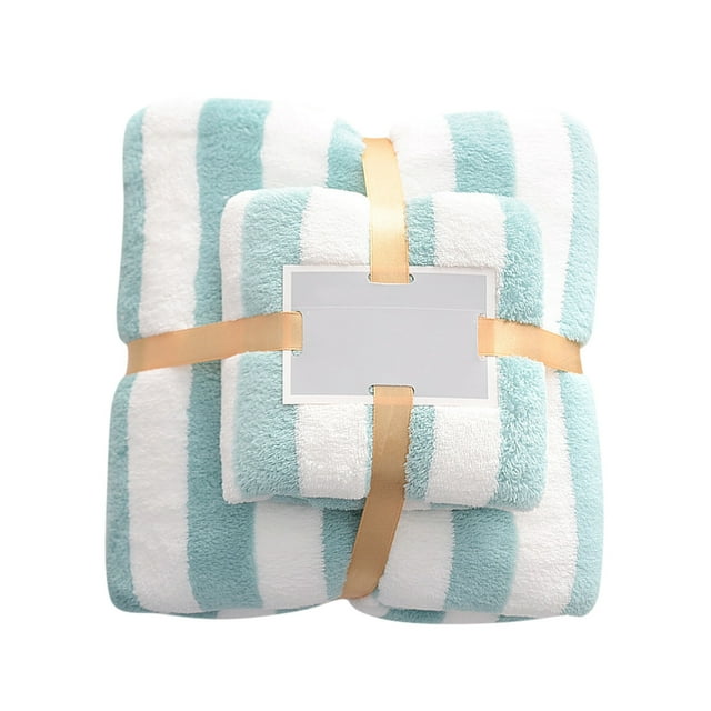 Hearth & Gear High-Density Coral Towel And Bath Towel Two-In-One Set Soft And Absorben Mind on Design Towels Bath Wash Cloth Small Hand Towels for Bathroom 6x6 Nice Bathroom Towels Pattern Bath Towels