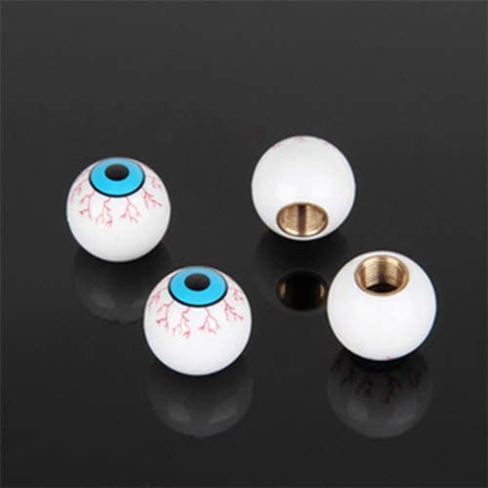eyeball mouth Tire Valve Stem Cover with Eyeball Shape Universal (10