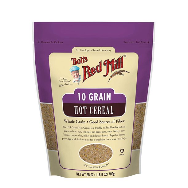 Bob's Red Mill, 10 Grain Hot Cereal, Whole Grain, 25 oz
