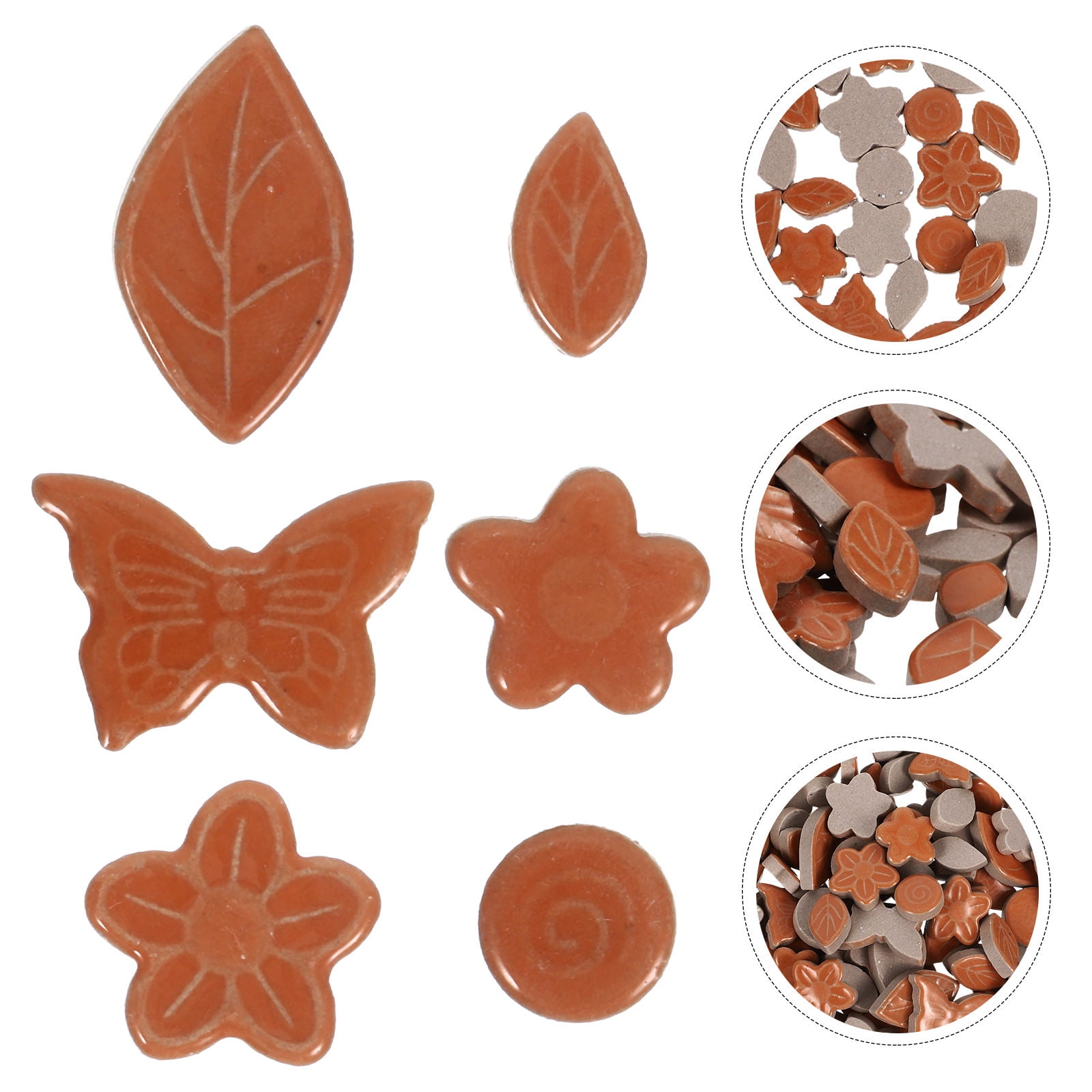 GETAJGHSD 500g Mosaic Art Supply Unique Butterfly Shapes For Diy Crafts Handmade Decorative Materials For Home Projects