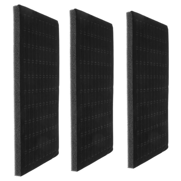 STOBOK 3Pcs Jewelry Insert Mat Black Sponge Tray with Slots for Easy Stackable Jewelry Storage