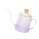 thumbnail image 1 of Reche de cisne de 350 ml sobre el café Hervidor de hervidor de acero inoxidable Versátil Mango ergonómico Apariencia Estética Café de goteo a mano Gradiente de color púrpura, 1 of 8