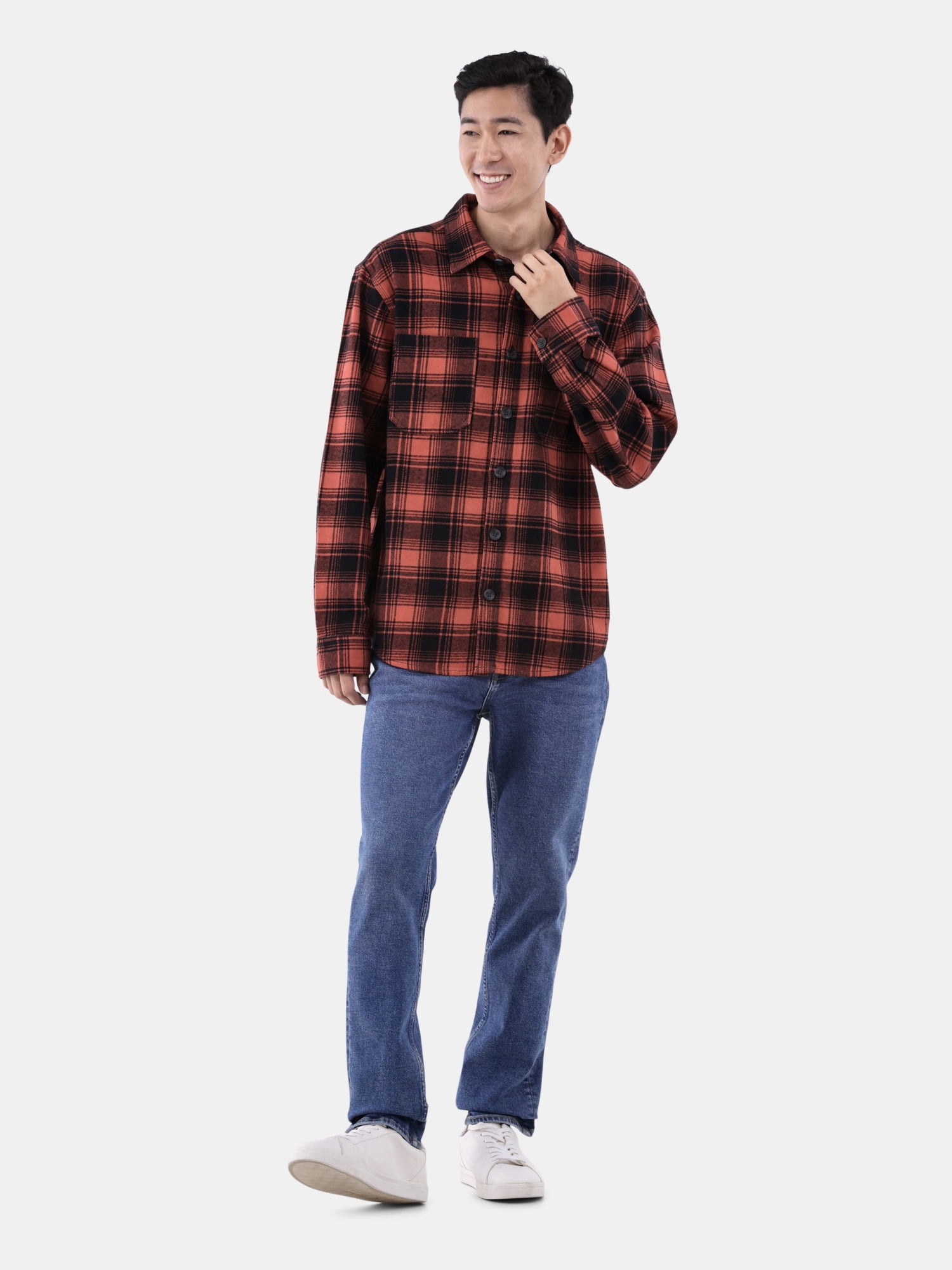 BRAHMA WORK FLANNEL LONG SLEEVE SHIRT