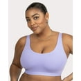 thumbnail image 5 of Curvy Couture Women's Cotton Comfort 2-Pack Bralette, 5 of 6