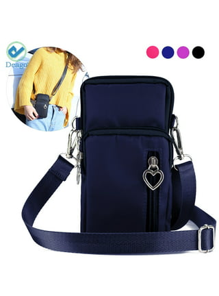 Deago Wide Purse Strap Replacement Adjustable Canvas Crossbody Handbag  Shoulder Bag Strap (Black)