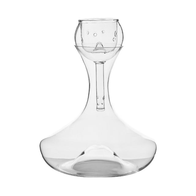 Decantador de whisky de 1,8 l, copas de champán creativas, separador de vino hecho a mano para cocina, Bar de escritorio, regalos para amantes del
