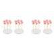 thumbnail image 1 of Paquete de 4 soportes para tartas, soporte para piruletas con 7 orificios, soporte redondo para caramelos o chupetes para bodas o fiestas de cumpleaños, 1 of 8