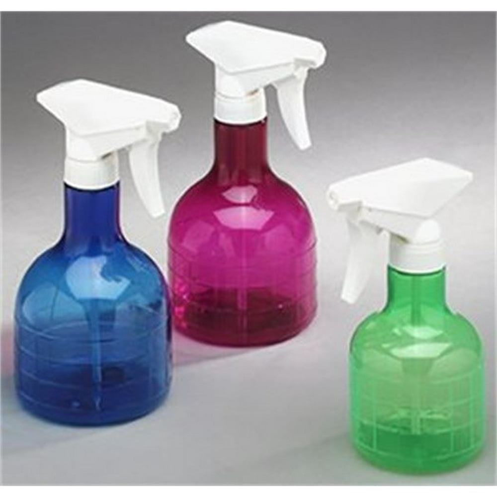 00024 8Oz Spray Bottle Translucent Asst. Colors, Arrow Plastics Manufacturing, E