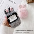thumbnail image 3 of Matsuzay Funda protectora térmica para auriculares inalámbricos compatible con Bluetooth de invierno, funda para auriculares, accesorio portátil de Teléfono y Comunicación Rosado Tipo 3, 3 of 6