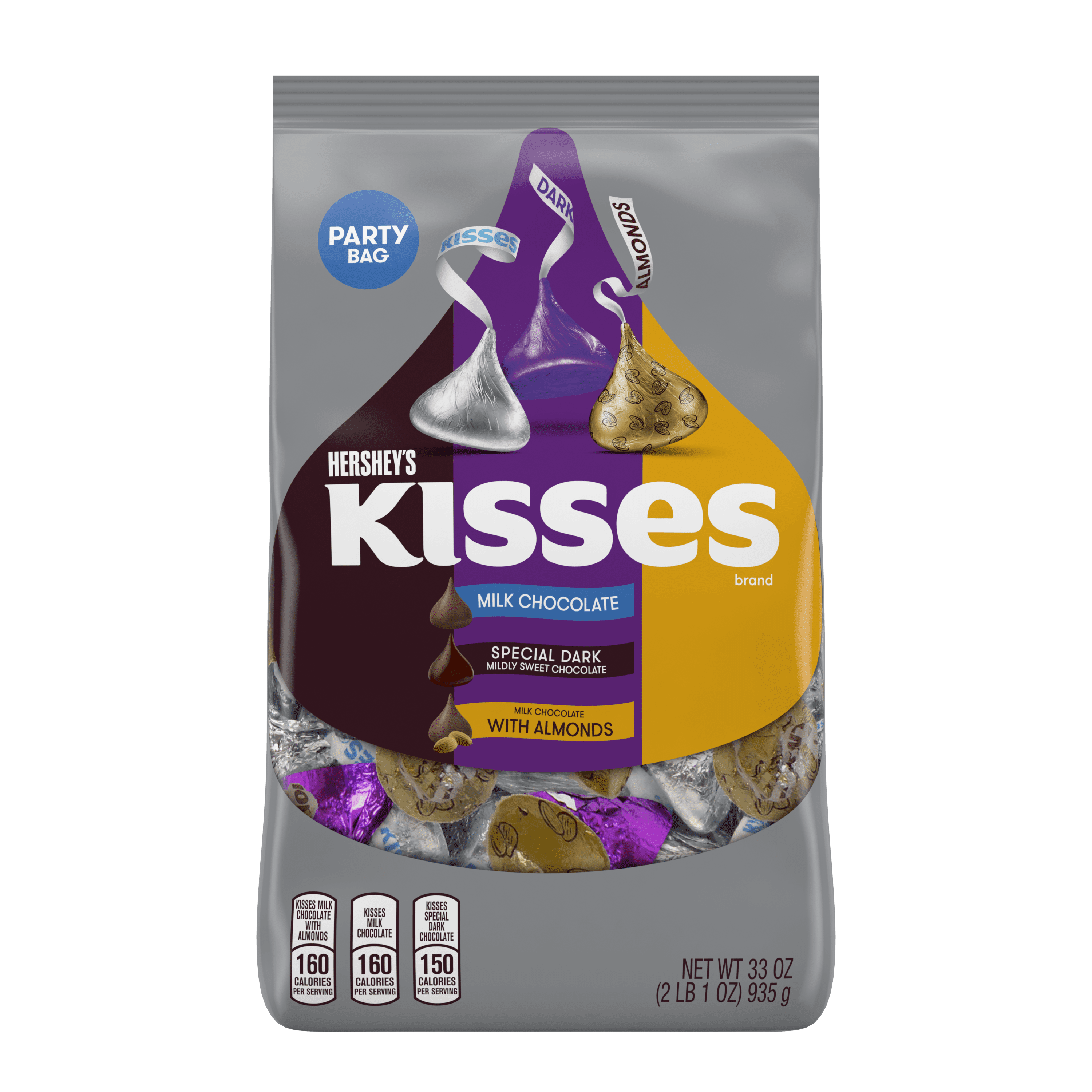 Hershey's Kisses, Chocolate Candy Party Assortment, 33 Oz. Walmart