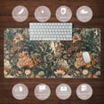 thumbnail image 6 of Boho Aesthetic Desk Mat Wildflowers Large Mouse Pad Gaming Pad, XXL Keyboard Mat Full Desktop Women Office Desk Accessories with Stitched Edges Anti-Slip Funny Deskpad, 31.5 X 15.8 in, 6 of 6