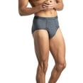 thumbnail image 5 of Fruit of the Loom Men's Stripe and Solid Fashion Briefs, Extended Sizes, 5 Pack, 5 of 11