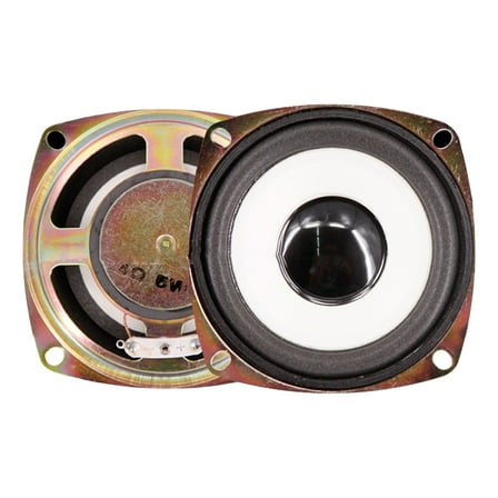 3Inch Speakers White Cone with Blistered Edges 5W 4Ω Woofer Loudspeaker Full Frequency