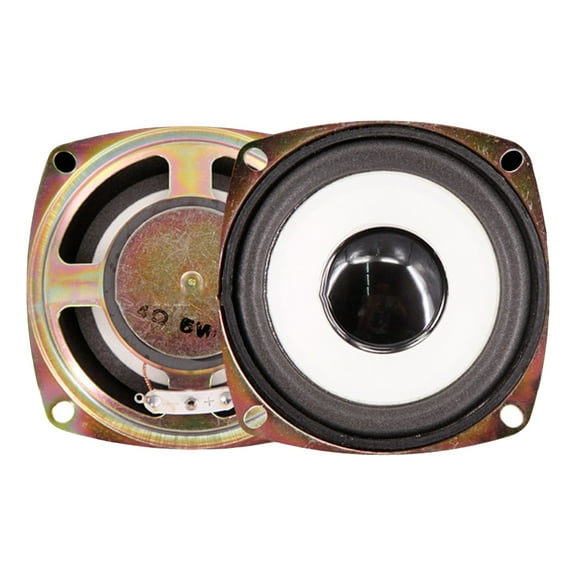 3Inch Speakers White Cone with Blistered Edges 5W 4Ω Woofer Loudspeaker Full Frequency