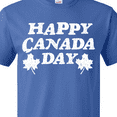 thumbnail image 4 of Inktastic Happy Canada Day with Distressed Maple Leaves T-Shirt, 4 of 5