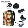 thumbnail image 5 of Fotbe Colorful Hawaii Palms Travel Laptop Backpack, Business Slim Sturdy Laptops Backpack, Water Resistant College School Computer Bag Gift for Men & Women Fits 15.6 Inch Notebook, 5 of 8