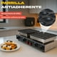 thumbnail image 5 of Maquina Mini Hotcakes Gutstark Doble Parrilla 50pz Teflon Antiadherente Uso Comercial Negocio, 5 of 9