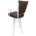 thumbnail image 2 of Swivel Tilt Extra Tall 34" (35") Metal Bar Stool Montana on Noam Base, 2 of 3