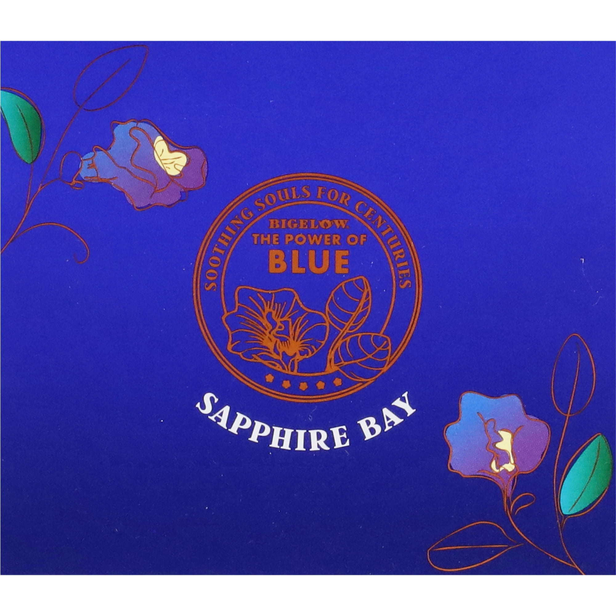 Bigelow Butterfly Pea Flower Sapphire Bay, Herbal Tea Bags, 18 Count