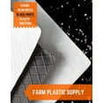 thumbnail image 2 of Farm Plastic Supply - String Reinforced Silage Cover Black/White - 6 Mil - Heavy Duty Polyethylene Plastic for Silage Cover, Bunker Cover for Farming, Agriculture (52' x 20'), 2 of 3