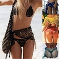 thumbnail image 4 of xiaxaixu Maillot de Bain pour Femmes Triangle Couvre-Bikini en Filet, 4 of 4