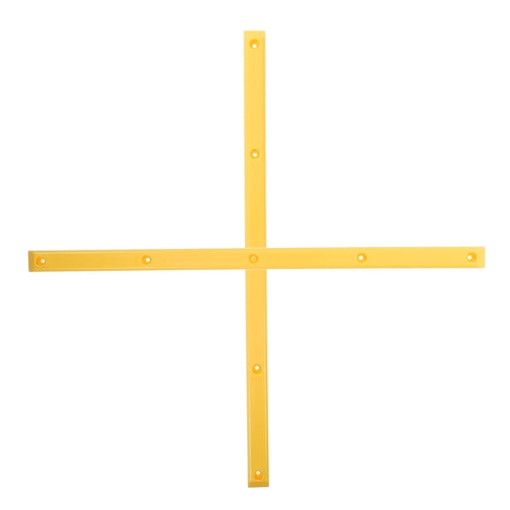 Worgeous 2Pcs Sturdy Rib Bone Rail Rectangular Design for Skateboard Enthusiasts 14.15X0.67X0.20in