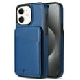 thumbnail image 3 of Compatible With iPhone 11 Wallet Case,PU Leather,Back Flip Kickstand,Detachable Magnetic Wallet,With Card Slots,Shockproof Rugged Ultra Slim Anti-fall Phone Case Cover,Blue, 3 of 10