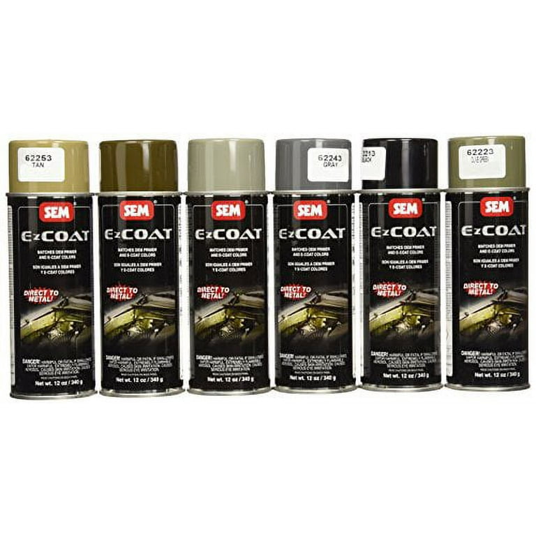 SEM Automotive EZ Coat Assortment Car Body Supplies, Pack