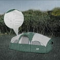 thumbnail image 4 of CAMPROS Tent-8-Person-Camping-Tents, Waterproof Windproof Family Tent, 5 Large Mesh Windows, Double Layer, Divided Curtain for Separated Room, Portable with Carry Bag, for All Seasons - Dark Green, 4 of 6